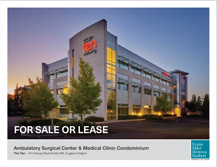 More Photos Of 10 Coburg Rd, Eugene Medical For Sale