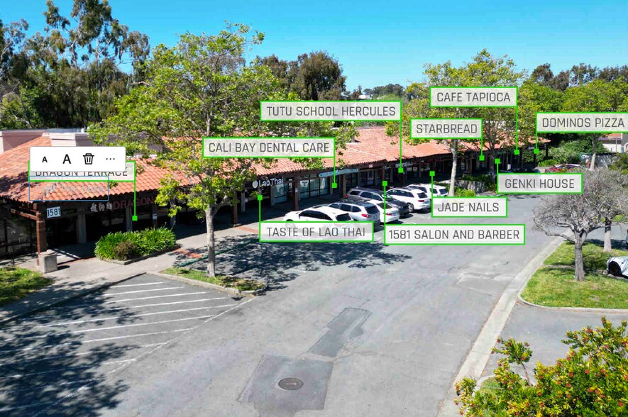 More Photos Of 1581 Sycamore Ave, Hercules Storefront For Sale