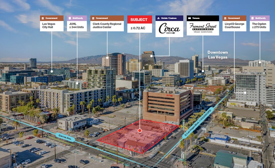 Primary Photo Of 616-628 S Las Vegas Blvd, Las Vegas General Retail For Lease