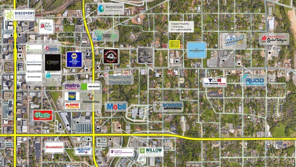 More Photos Of 1104 Locust St, Tyler Land For Sale