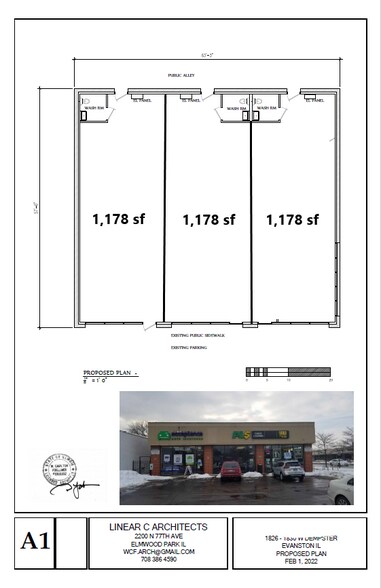 More Photos Of 1826-1830 Dempster St, Evanston Convenience Store For Lease