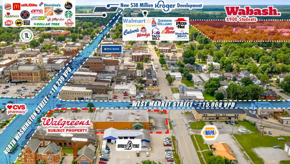 More Photos Of 110 W Market St, Crawfordsville Drugstore For Sale