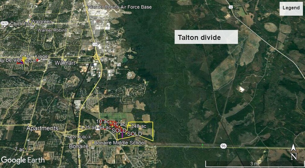 More Photos Of 490 Old Hawkinsville Rd, Bonaire Land For Sale