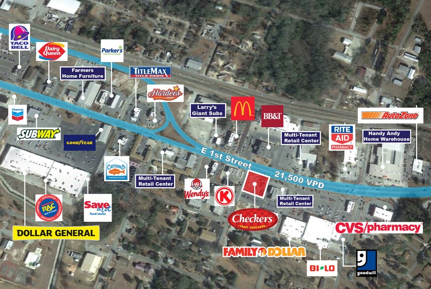 More Photos Of 907 E 1st St, Vidalia Fast Food For Lease