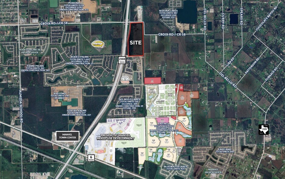 More Photos Of TX-288, Manvel Land For Sale