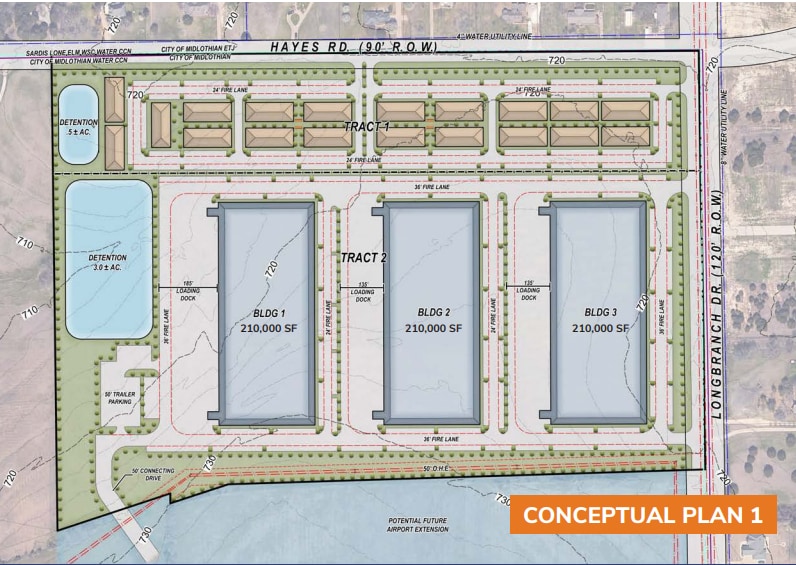 More Photos Of SWC Hayes Rd & Longbranch Rd, Midlothian Land For Sale