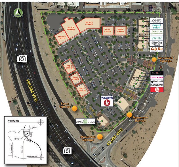 More Photos Of NEC of 90th St & Loop 101, Scottsdale General Retail For Lease