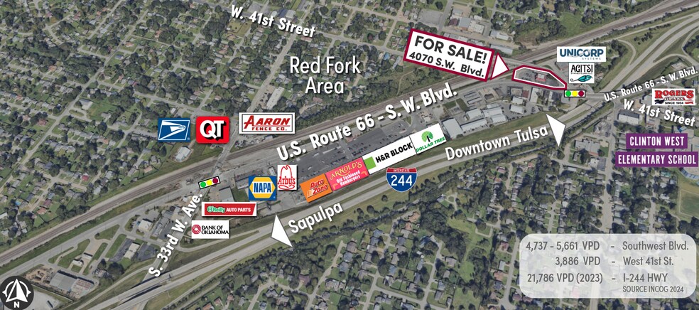 More Photos Of 4070 Southwest Blvd, Tulsa Restaurant For Sale