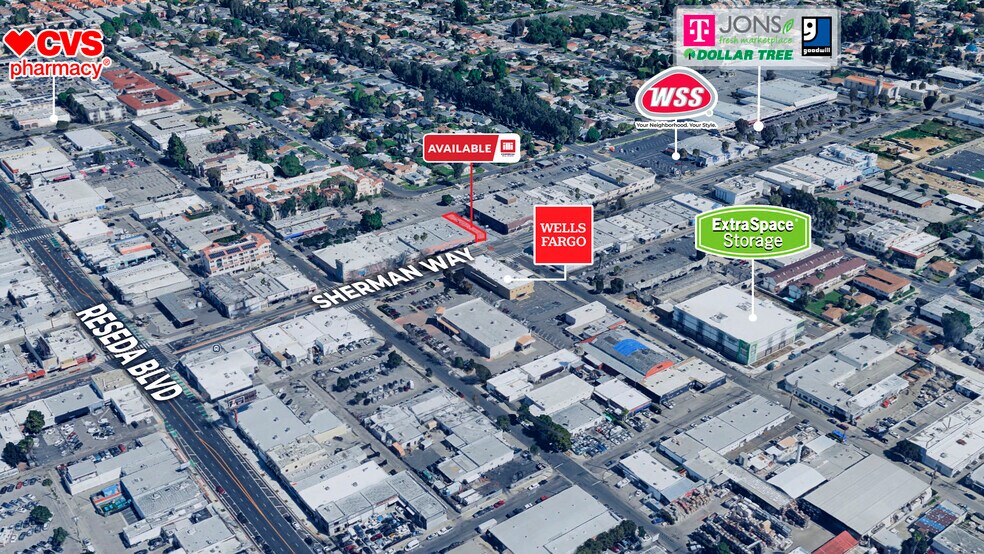 More Photos Of 18353 Sherman Way, Reseda Storefront Retail Office For Lease