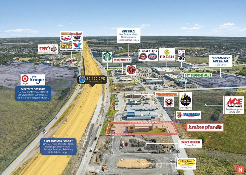 More Photos Of 4776 E Interstate 30, Fate Auto Repair For Sale