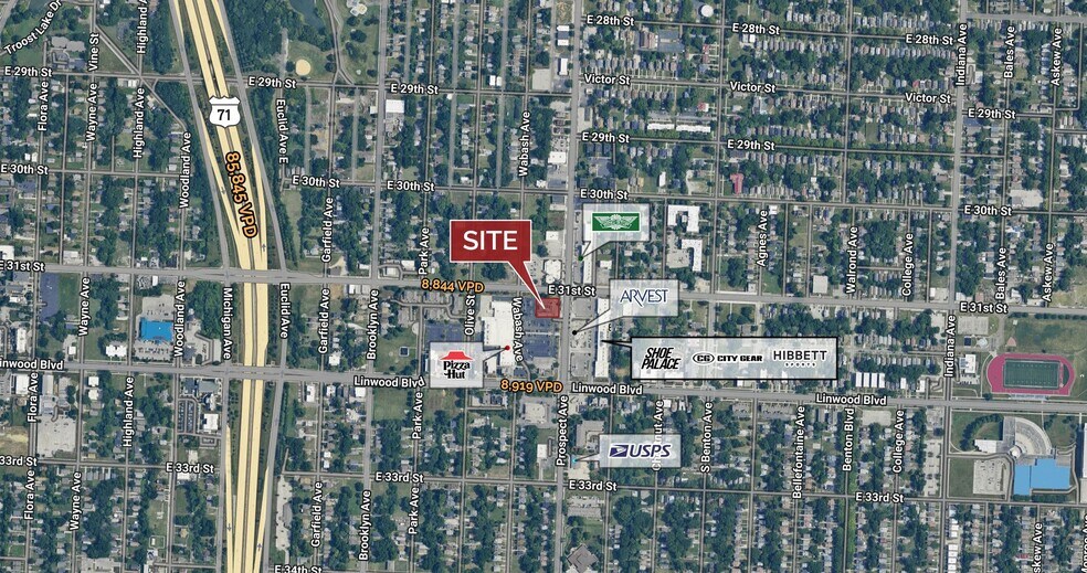 More Photos Of 3100 Prospect Ave, Kansas City Fast Food For Lease