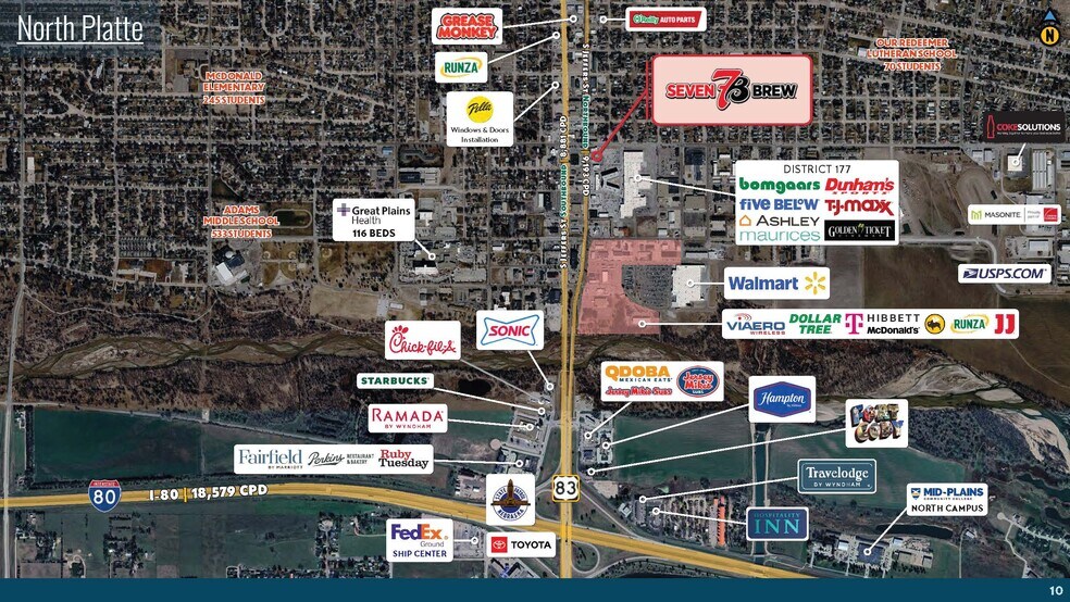 More Photos Of 909 S Dewey St, North Platte Fast Food For Sale