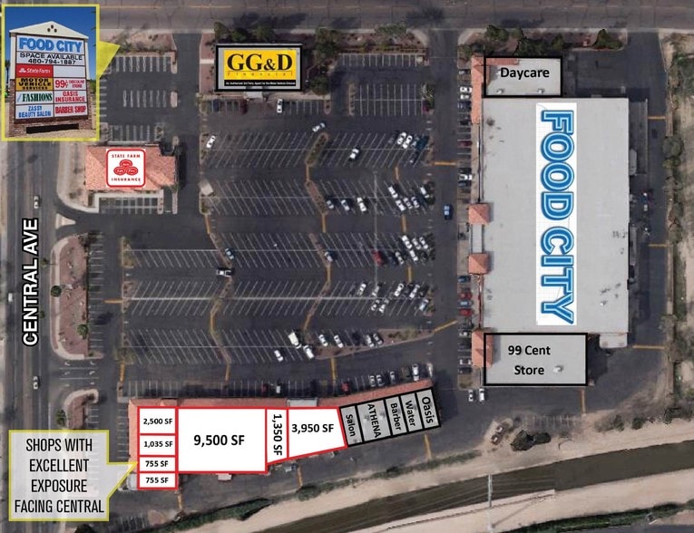 More Photos Of 7227 S Central Ave, Phoenix General Retail For Lease