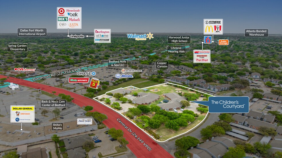 More Photos Of 2808 Central Dr, Bedford Daycare Center For Sale