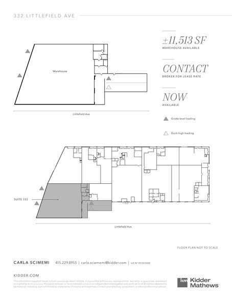 More Photos Of 300-332 Littlefield Ave, South San Francisco Showroom For Lease
