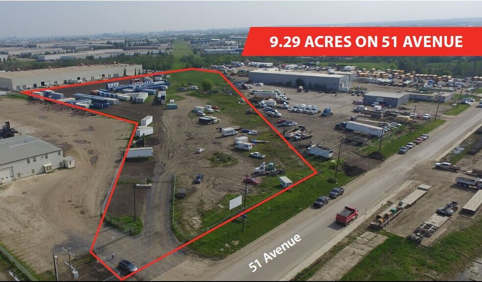 Primary Photo Of 6928 51st Ave, Edmonton Land For Lease