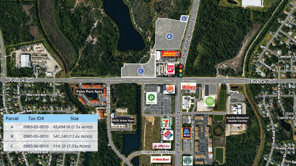 Primary Photo Of 451 Toledo Blade Boulevard, North Port Land For Sale