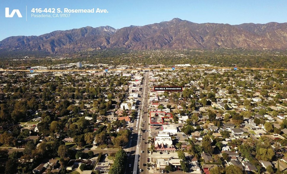More Photos Of 416-442 Rosemead Blvd, Pasadena Storefront Retail Office For Lease
