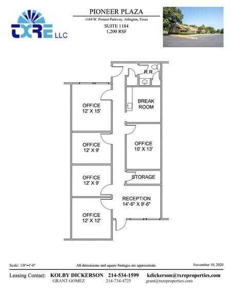 More Photos Of 1180-1194 W Pioneer Pky, Arlington Office For Lease