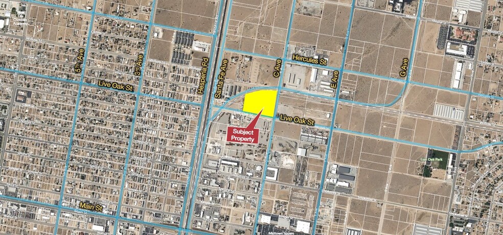 Primary Photo Of Live Oak St, Hesperia Land For Sale