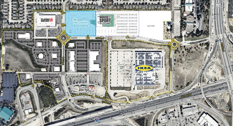 More Photos Of NWQ I-35 & Loop 1604 W, Live Oak Land For Sale