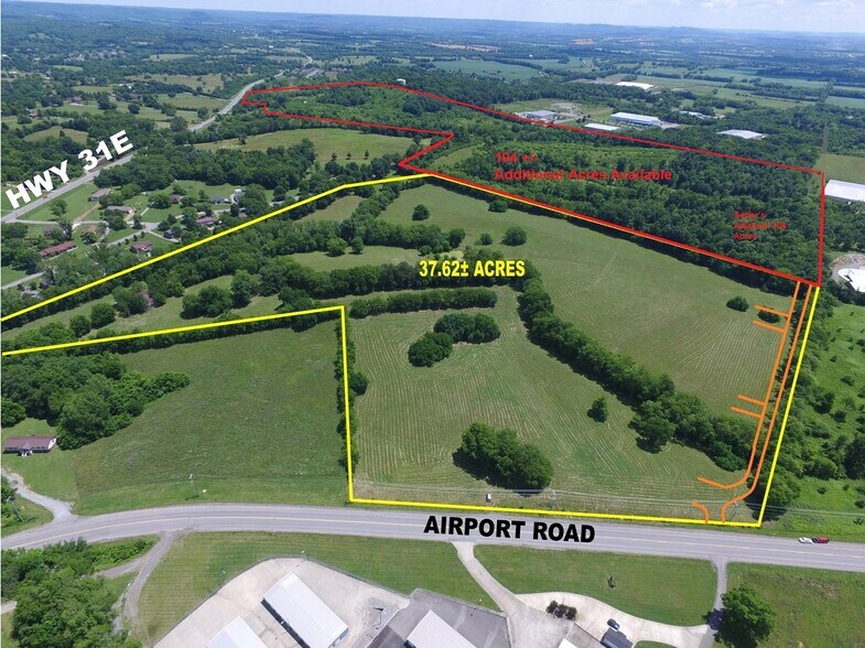 More Photos Of Airport Rd & Hwy 31 E, Gallatin Land For Sale
