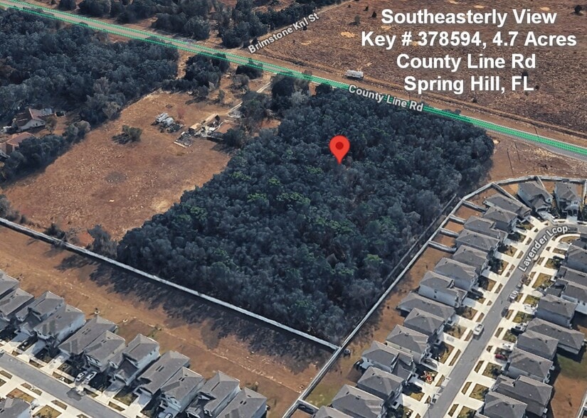 More Photos Of 12163 County Line Rd, Spring Hill Land For Sale
