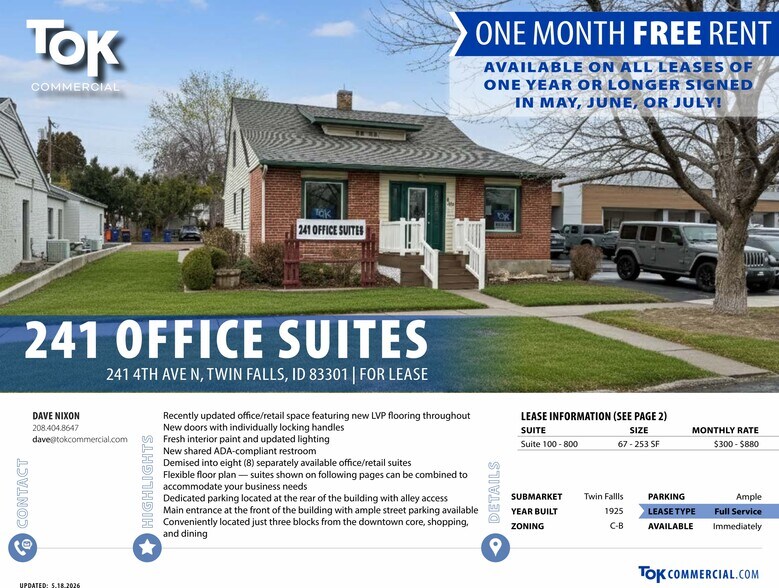 More Photos Of 241 4th Ave N, Twin Falls Office For Lease