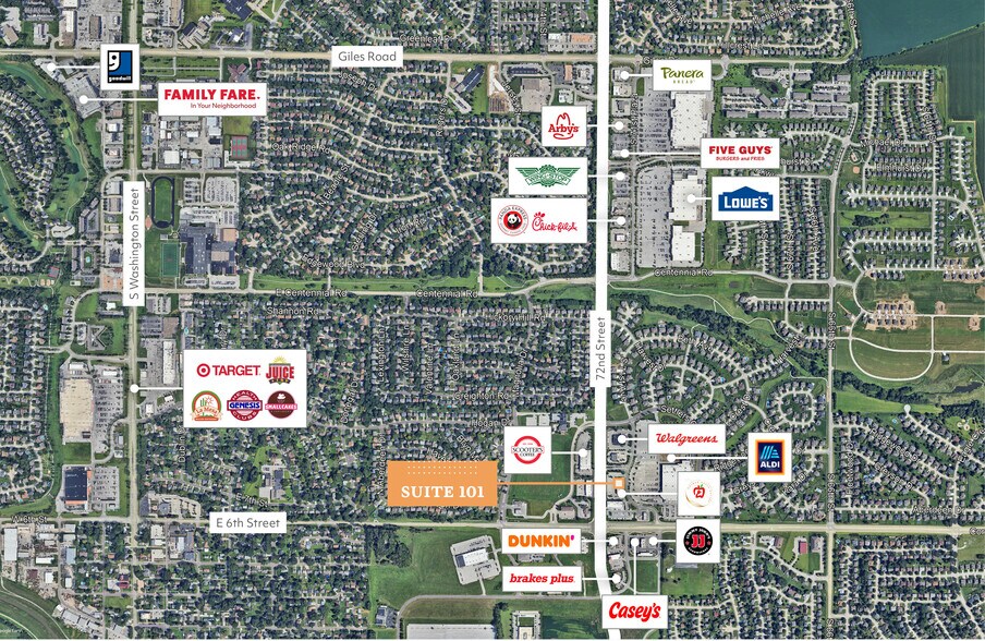 More Photos Of 9820 S 71st Plz, Papillion Storefront For Lease
