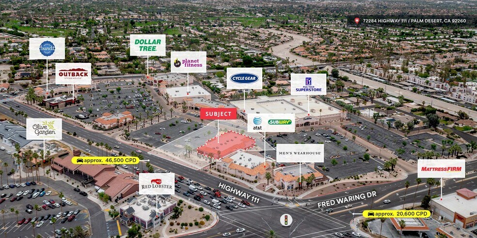 More Photos Of 72284 Highway 111, Palm Desert Freestanding For Sale