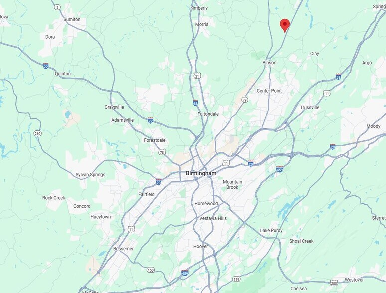 More Photos Of 7989 AL-75, Pinson Land For Sale