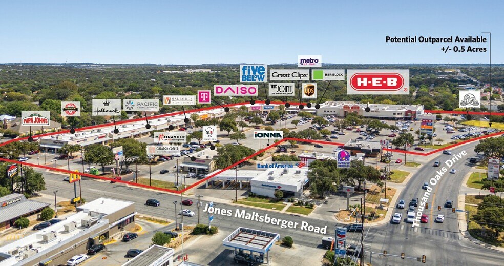 More Photos Of 2929-2951 Thousand Oaks Dr, San Antonio Storefront For Lease
