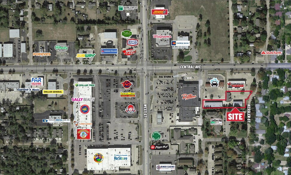 More Photos Of 621-633 N Kessler St, Wichita Showroom For Lease