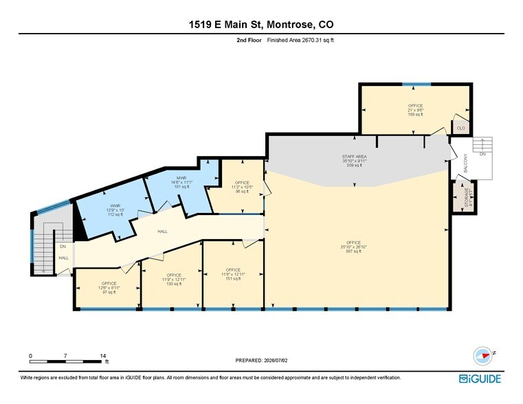 More Photos Of 1519 E Main St, Montrose Office For Sale