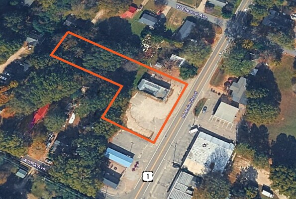 Primary Photo Of 709-711 N Main St, Wake Forest Land For Sale
