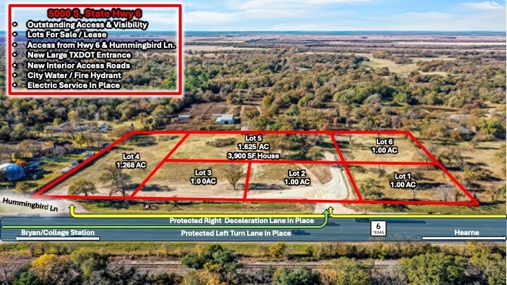 More Photos Of 5000 S State Highway 6, Hearne Land For Sale