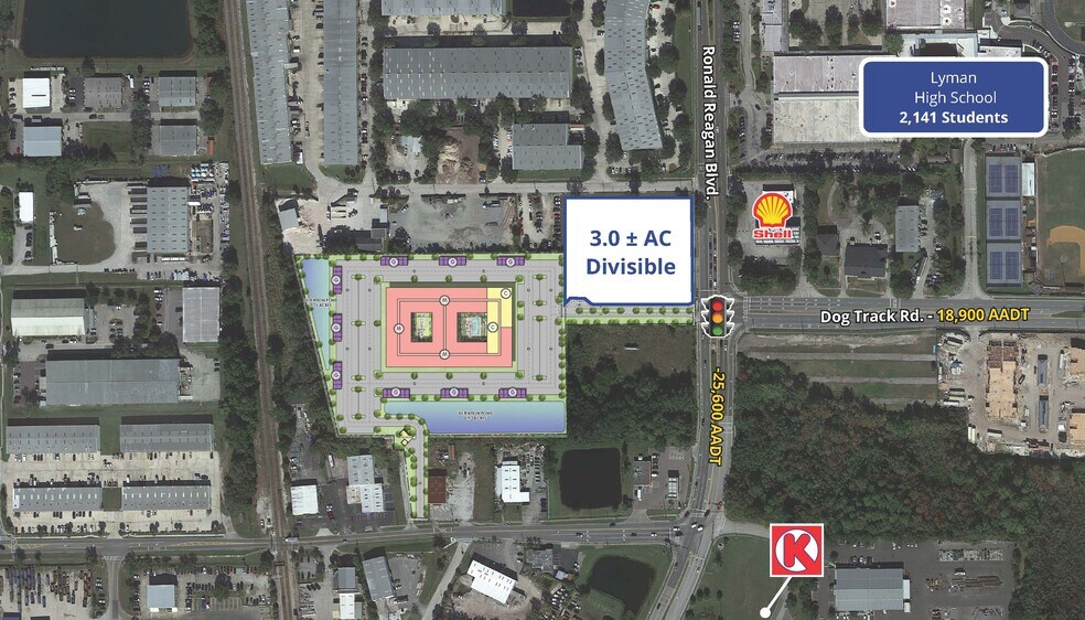 More Photos Of 1000 S Ronald Reagan Blvd, Longwood Land For Sale