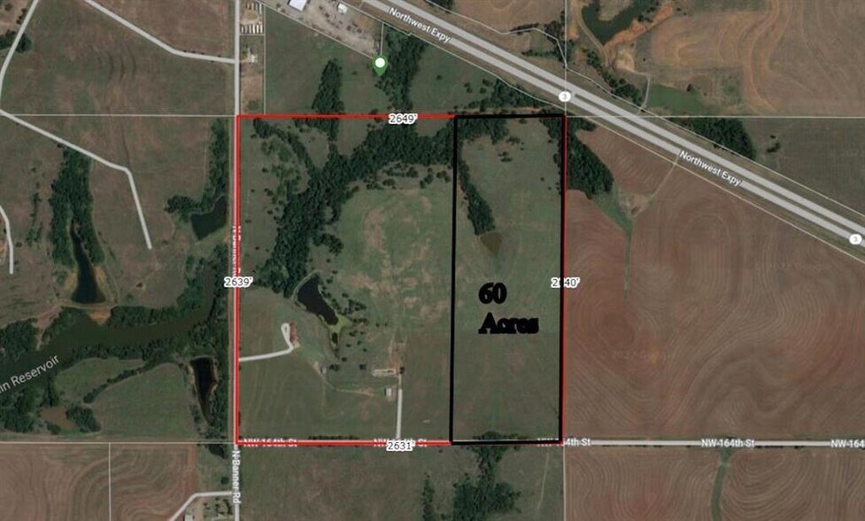 More Photos Of 0000 Northwest Expressway, Yukon Land For Sale