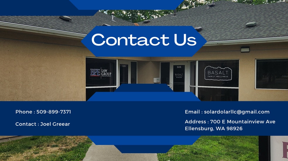 More Photos Of 700 E Mountain View Ave, Ellensburg Medical For Lease