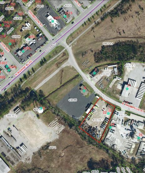 Primary Photo Of 22 E Thompson St, Jacksonville Land For Lease
