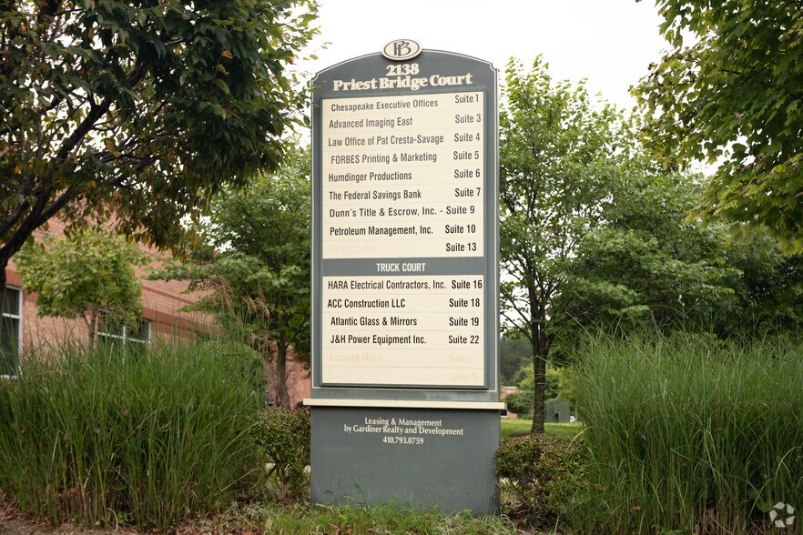 More Photos Of 2138 Priest Bridge Ct, Crofton Light Manufacturing For Lease