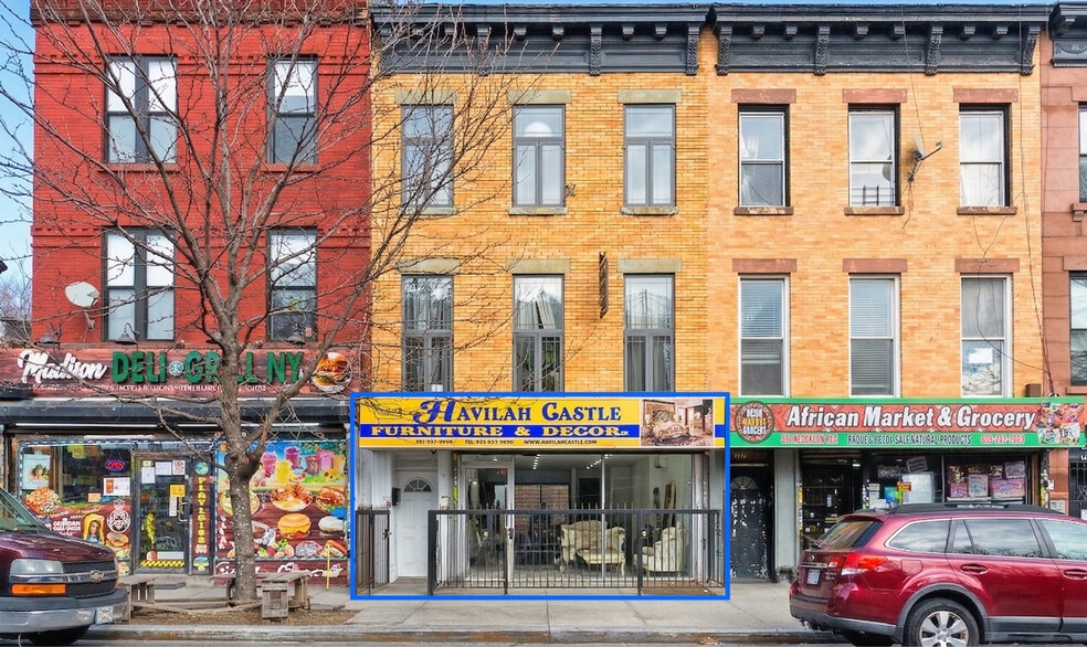 Primary Photo Of 385 Nostrand Ave, Brooklyn Storefront Retail Residential For Lease