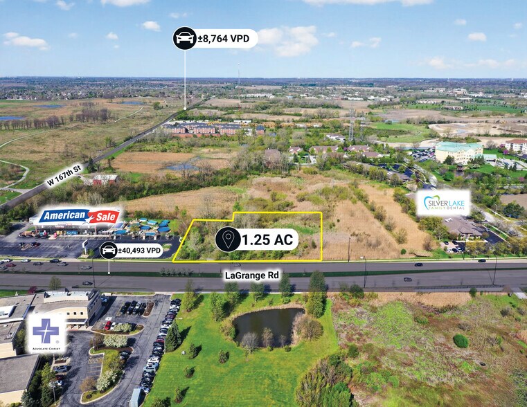 More Photos Of 16600 & 16661 LaGrange Road, Orland Park Land For Sale