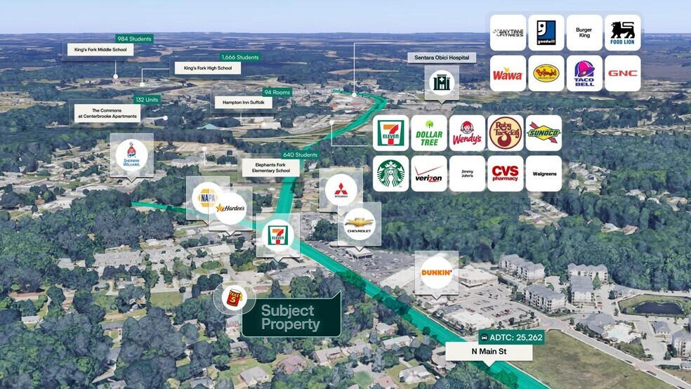 More Photos Of 1975 Main St, Suffolk General Retail For Sale