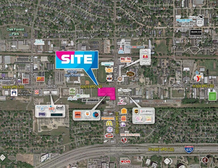 More Photos Of 1737-1765 W 34th, Houston Unknown For Sale