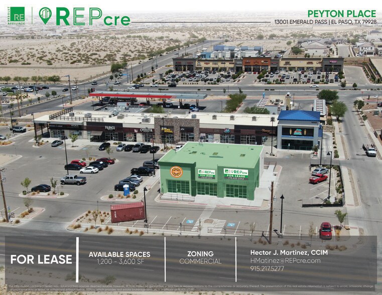 Primary Photo Of 13001 Emerald Pass Ave, Horizon City Storefront Retail Office For Lease
