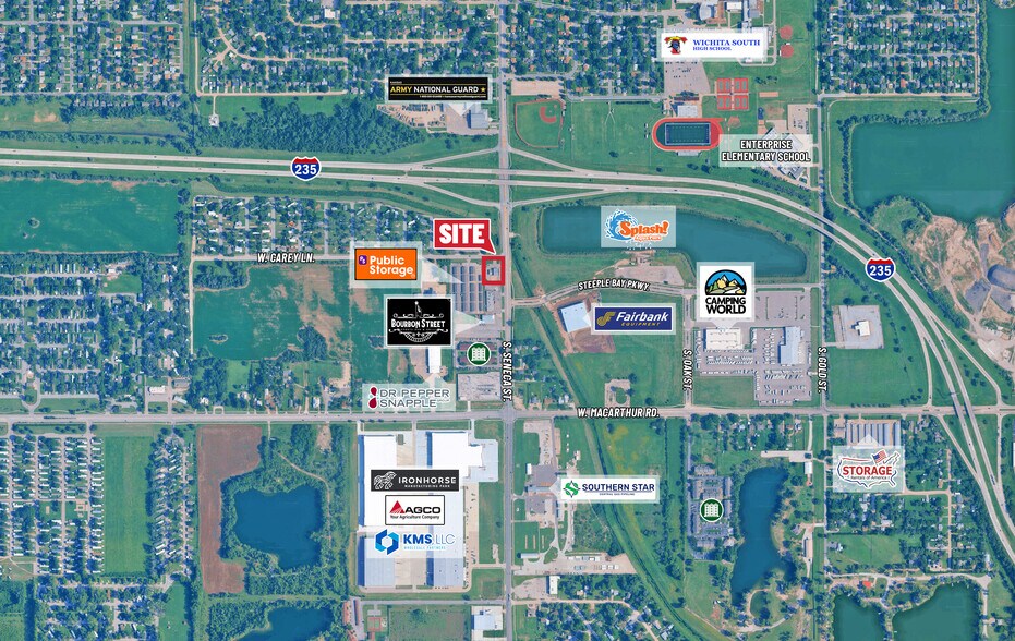 More Photos Of 3801 S Seneca St, Wichita Freestanding For Lease