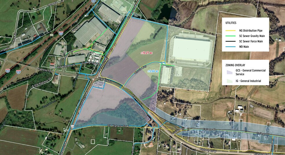 More Photos Of Shoals Way and Highway 52, Portland Land For Sale