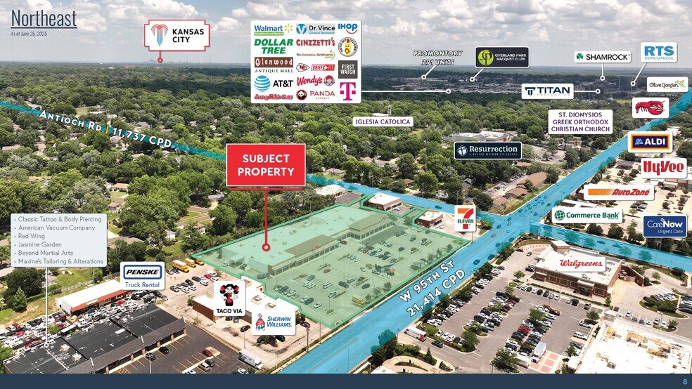 More Photos Of 8800-8858 W 95th St, Overland Park Storefront For Sale