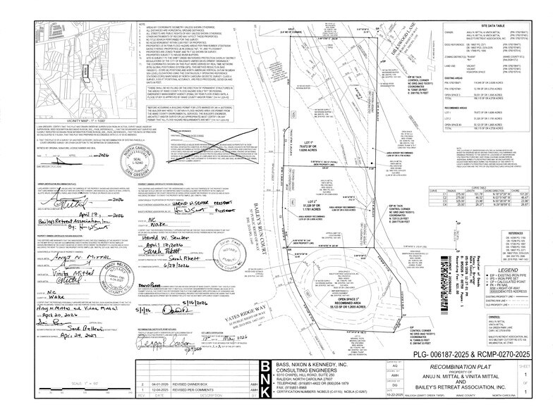 More Photos Of 1441 Baileys Run Ct, Raleigh Land For Sale